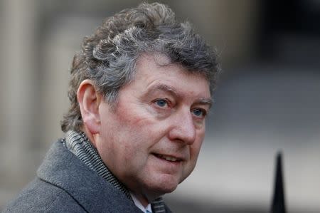 Former News of the World Editor Colin Myler arrives to give evidence at the Leveson Inquiry into media practices at the High Court in central London December 14, 2011. REUTERS/Suzanne Plunkett