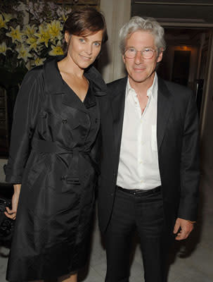 Carey Lowell and Richard Gere at the New York premiere of Miramax Films' The Hoax