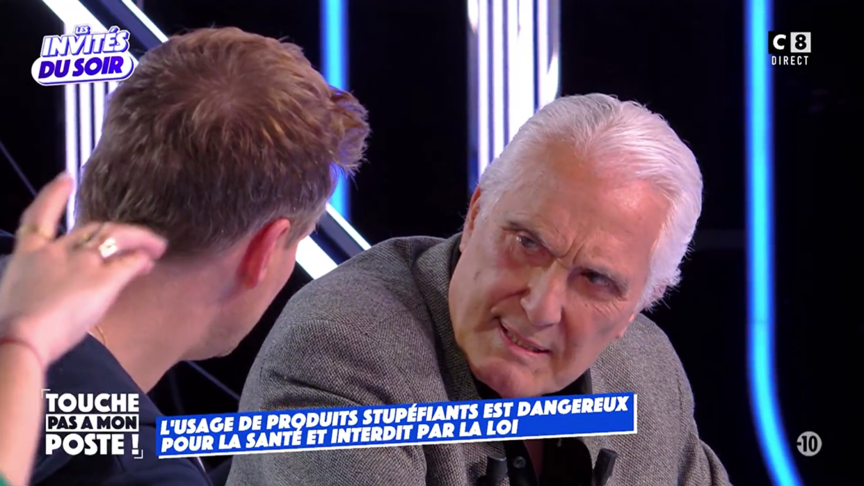 Gérard Fauré, ici sur le plateau de « TPMP », jeudi 9 mars.