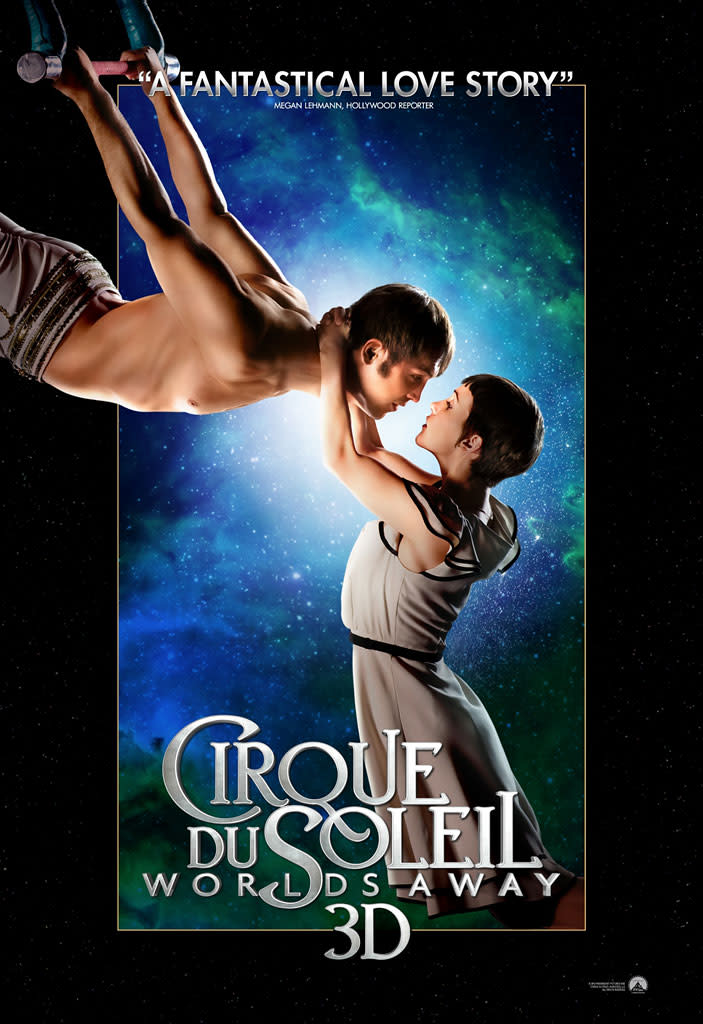 "Cirque Du Soliel: Worlds Apart 3D" Poster