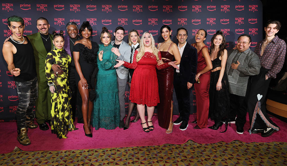 Brandon Rogers, Joel Perez, Daphne Rubin-Vega, Keith David, Patina Miller, Jessica Vosk, Jeremy Jordan, Erika Henningsen, Vivienne Medrano, Stephanie Beatriz, Amir Talai, Krystina Alabado, Kimiko Glenn, Don Darryl Rivera and Blake Roman