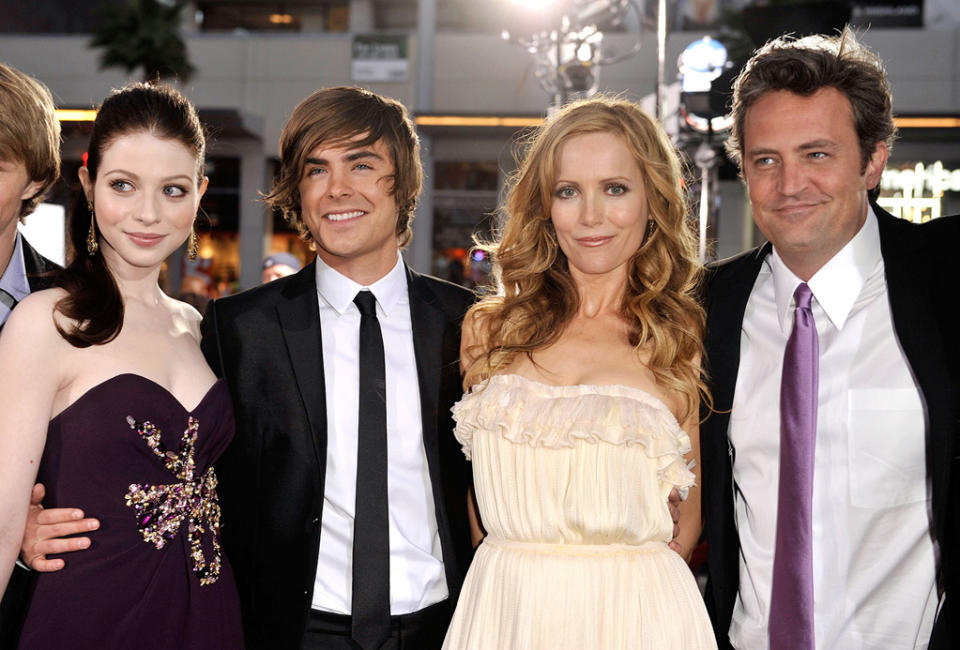 17 Again LA Premiere 2009 Michelle Trachtenberg Zac Efron Leslie Mann Matthew Perry