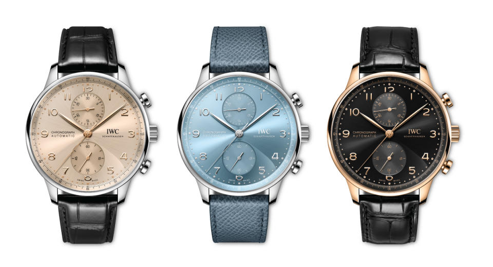 IWC’s new Portugieser Chronographs.