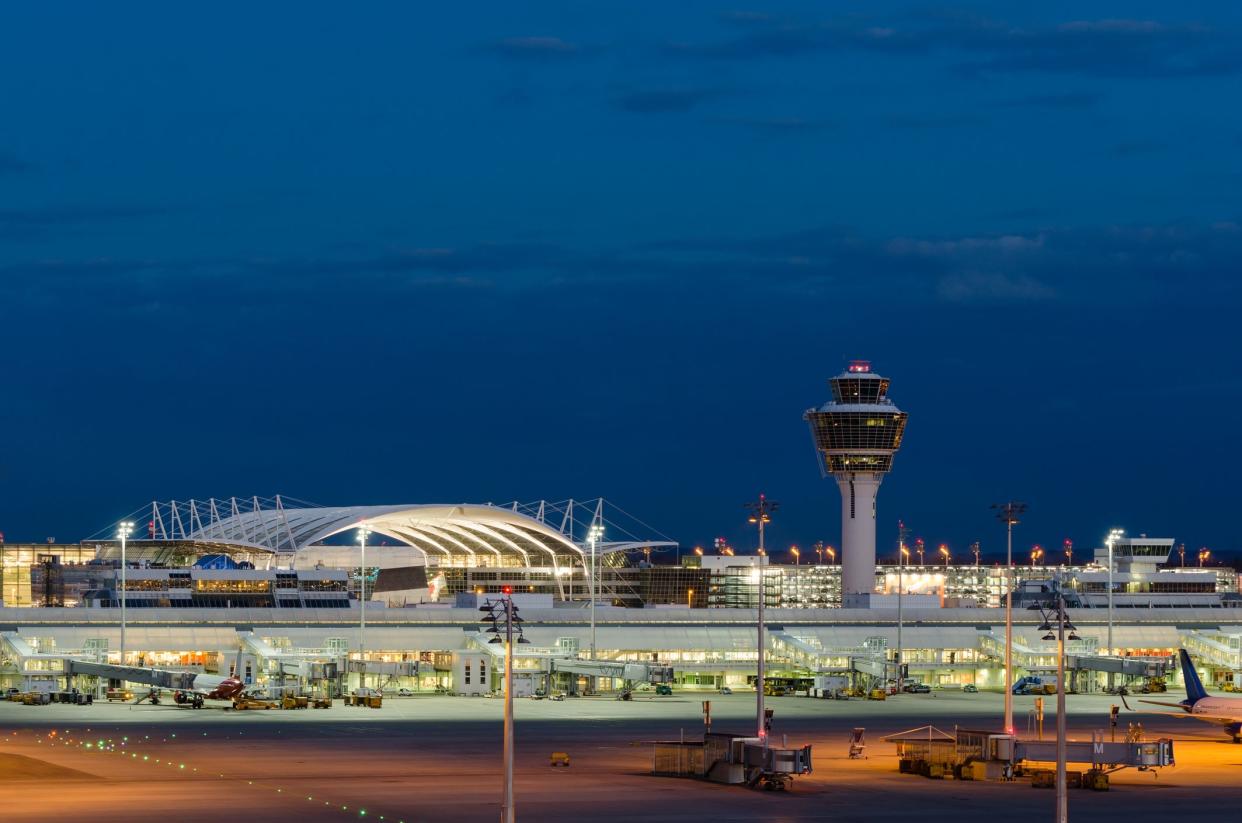 Munich airport is currently closed: Getty Images/iStockphoto