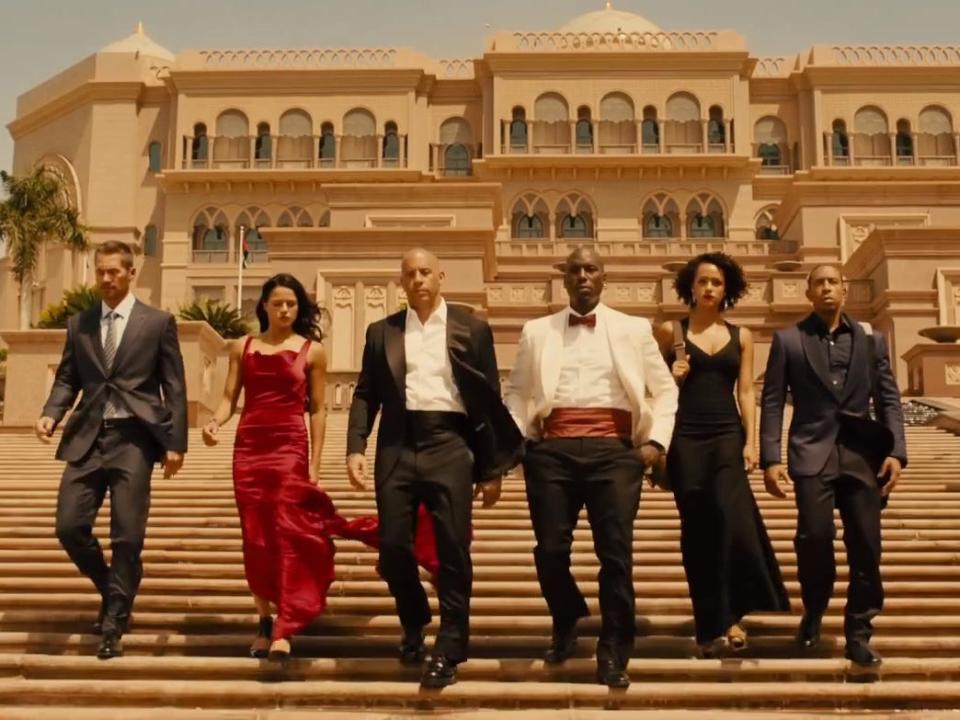 fast and furious 7 cast