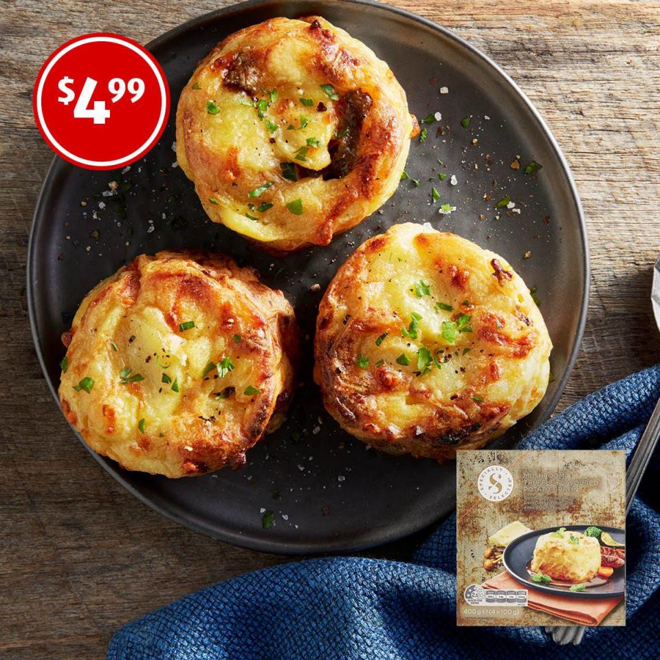 Aldi Specially Selected Mushroom & Truffle Flavoured Potato Gratin 