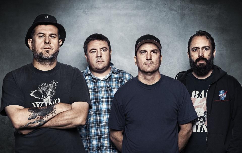 Hard-rock band Clutch, from left: Jean-Paul Gaster, Tim Sult, Dan Maines and Neil Fallon.