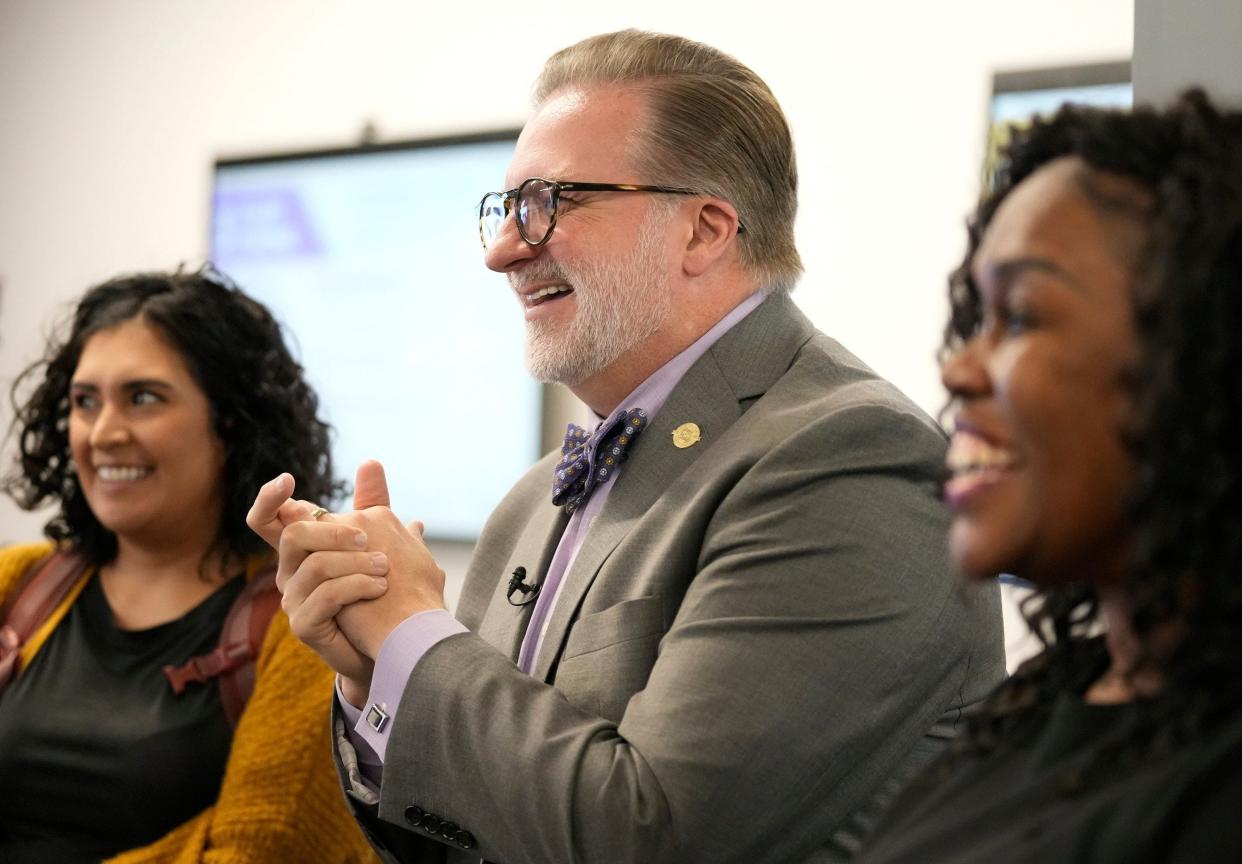 Austin Community College's Board of Trustees passed Chancellor Russell Lowery-Hart's free tuition proposal last week. (Credit: Jay Janner/American-Statesman)