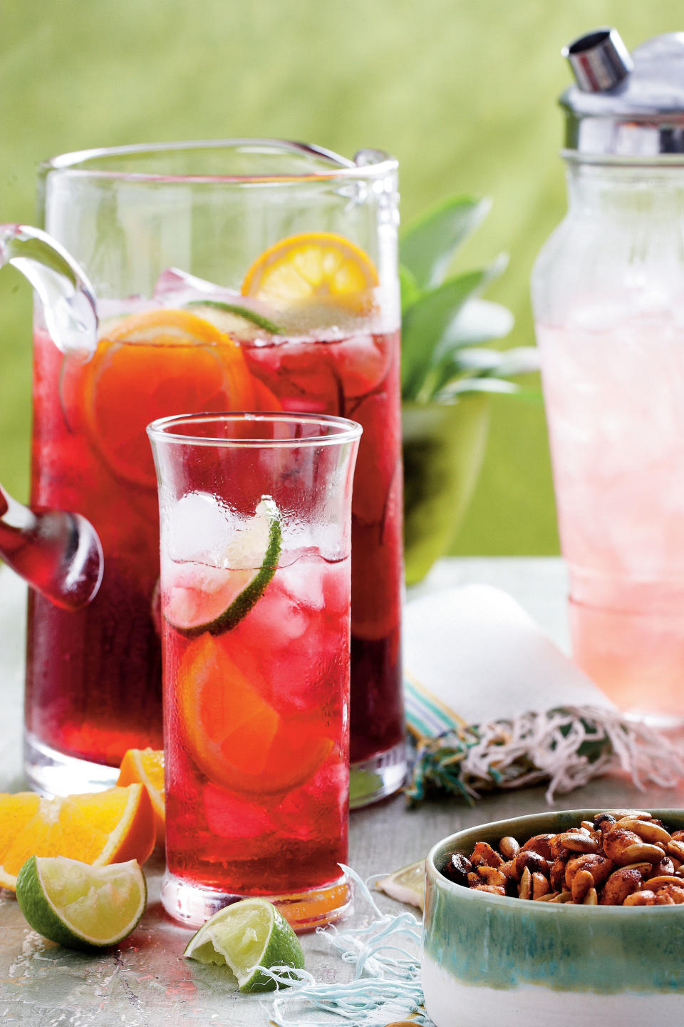 Iced Hibiscus Sweet Tea