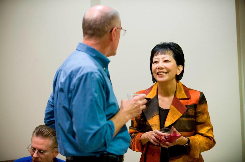 Flo Dunn serves as president of California Health Sciences University.