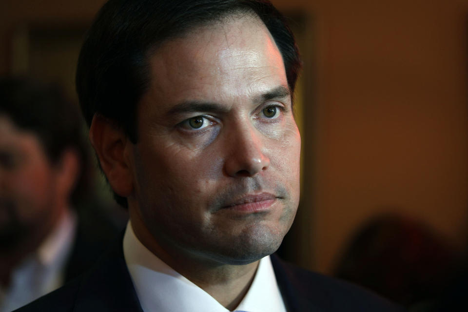 Sen. Marco Rubio (R-Fla.). (Photo: Bill Pugliano via Getty Images)