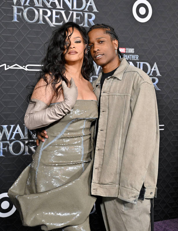 <p>IMAGO / Cover-Images</p><p>Rihanna and A$AP Rocky welcomed their second child, son Riot Rose, on Aug. 1. The “Diamonds” singer had made quite the stir when she performed <a href="https://www.yahoo.com/lifestyle/rihanna-runs-town-everything-know-140000213.html" data-ylk="slk:this year’s Super Bowl halftime show;elm:context_link;itc:0;sec:content-canvas;outcm:mb_qualified_link;_E:mb_qualified_link;ct:story;" class="link  yahoo-link">this year’s Super Bowl halftime show</a> with a full baby bump, so Riot has already lived up to his name! The baby boy is the younger brother of RZA, born to the couple in May 2022.</p>