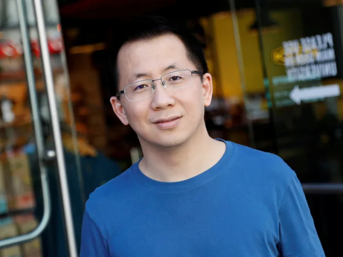 ByteDance founder Zhang Yiming.