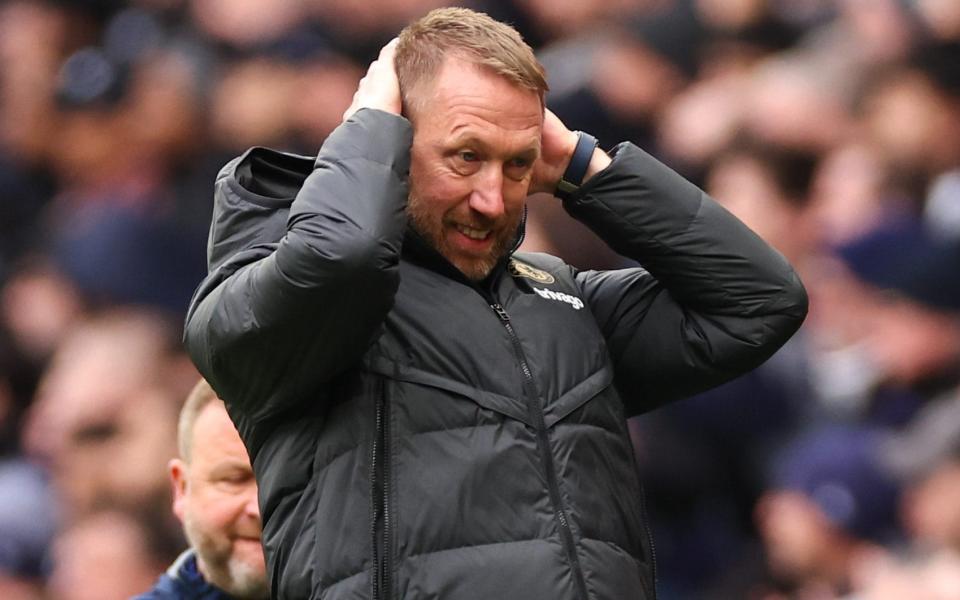 Graham Potter - Confusion of Graham Potter's tactics deepens as Chelsea malaise exposed by Spurs - Getty Images/Robbie Jay Barratt