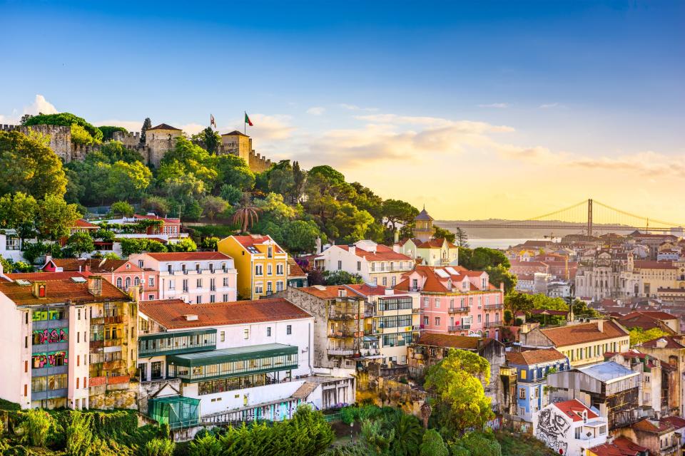 Lisbon old town at duskGetty Images/iStockphoto