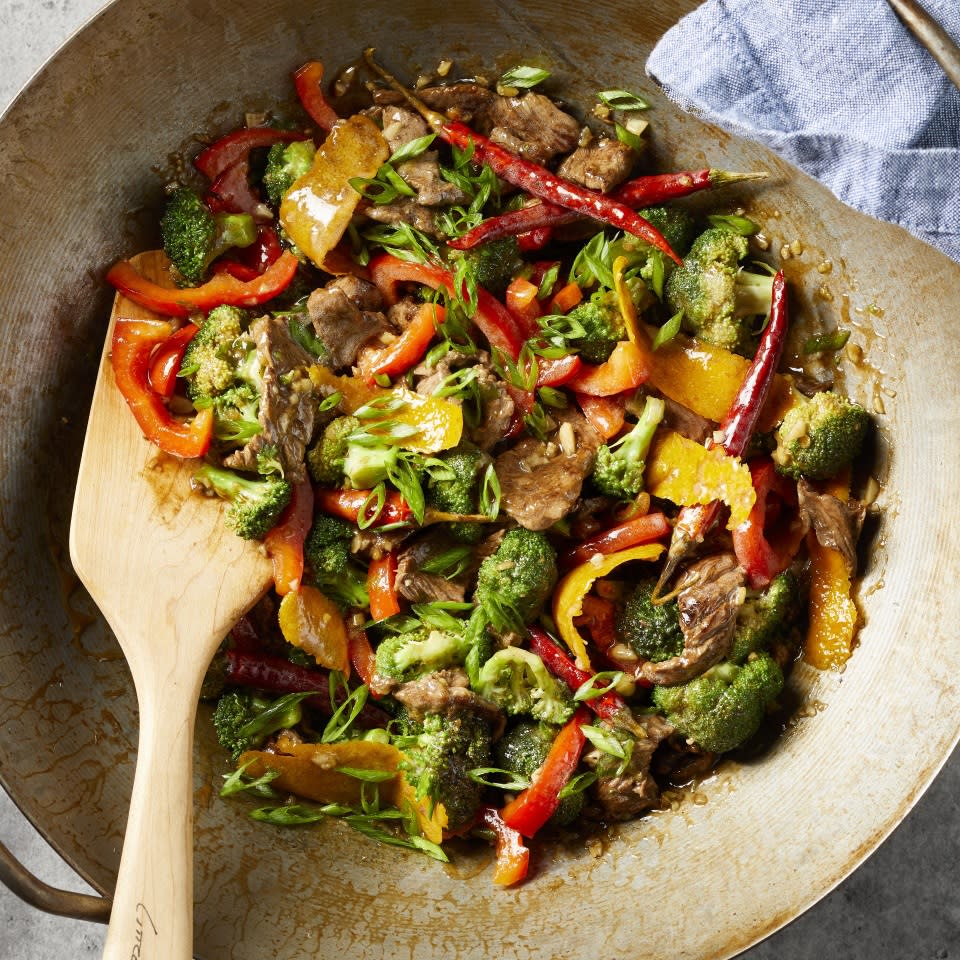 Spicy Orange Beef & Broccoli Stir-Fry