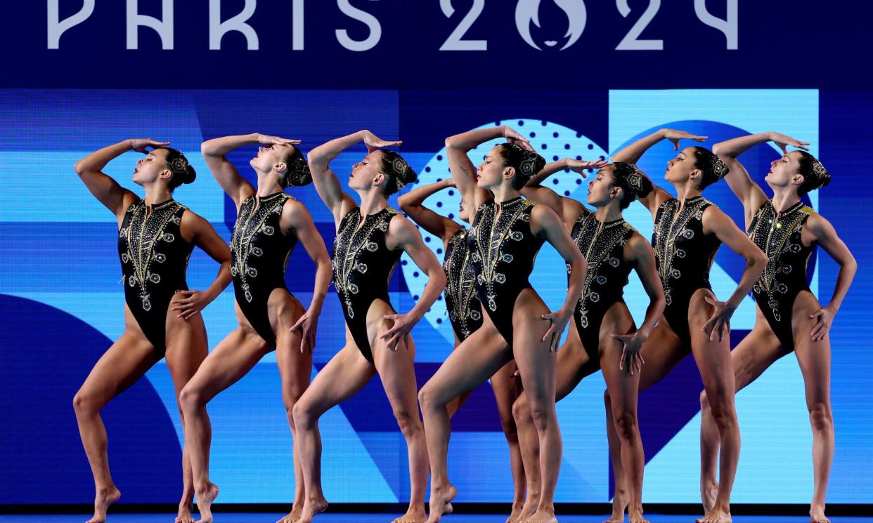 <span>The US last won a medal in artistic swimming at 2004 Games in Athens.</span><span>Photograph: Clive Rose/Getty Images</span>