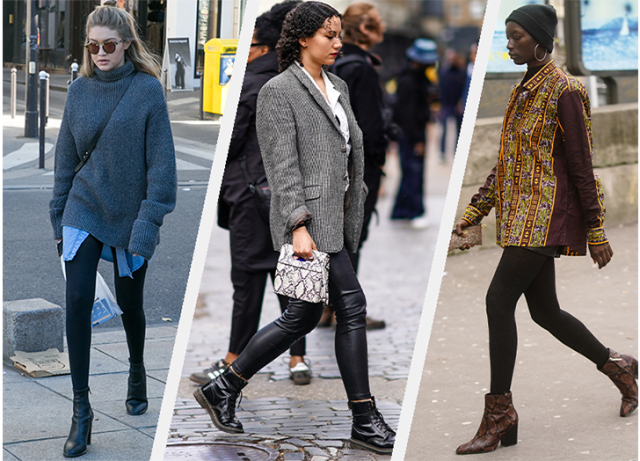 How to Wear Ankle Boots with Leggings (Plus, the 2 Pairings You