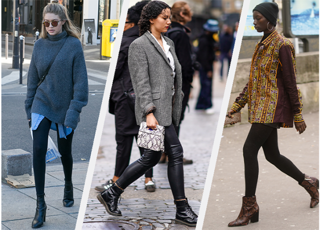 The Boots Celebs Wear With Skinny Jeans and Leggings