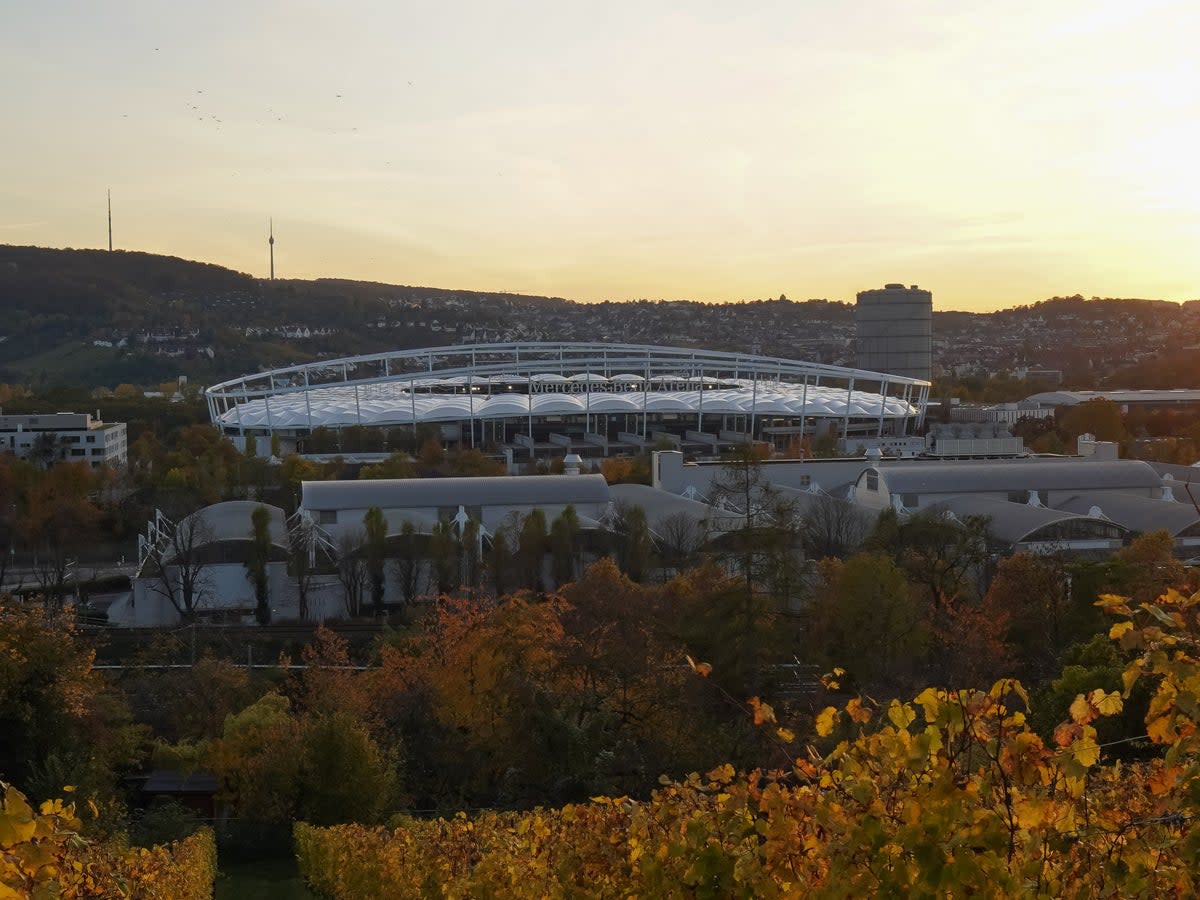 A general view of the Mercedes-Benz-Arena (Getty Images)