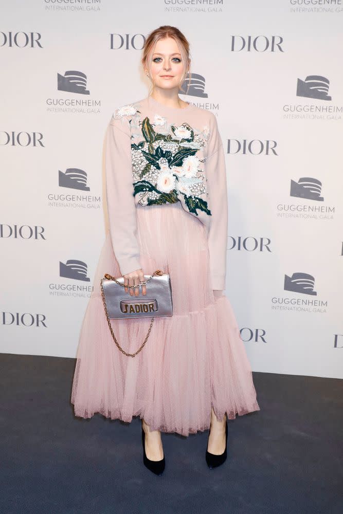 <p>Anna Baryshnikov in Dior. Gregory Pace/Shutterstock</p>