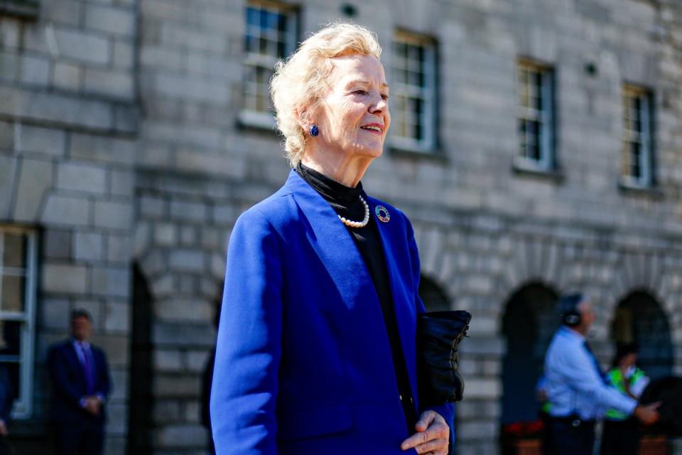 Former Irish president Mary Robinson (PA Wire)