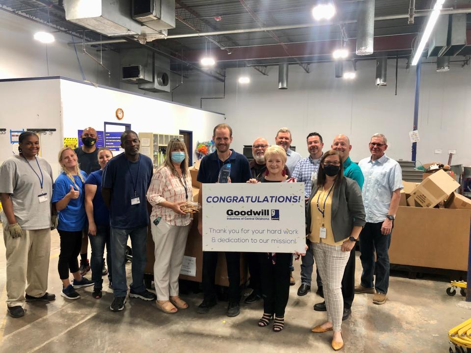 2022 Goodwill Industries of Central Oklahoma is recognizing its associates for outstanding work development, accomplishments and excellent service with the nonprofit’s annual awards.