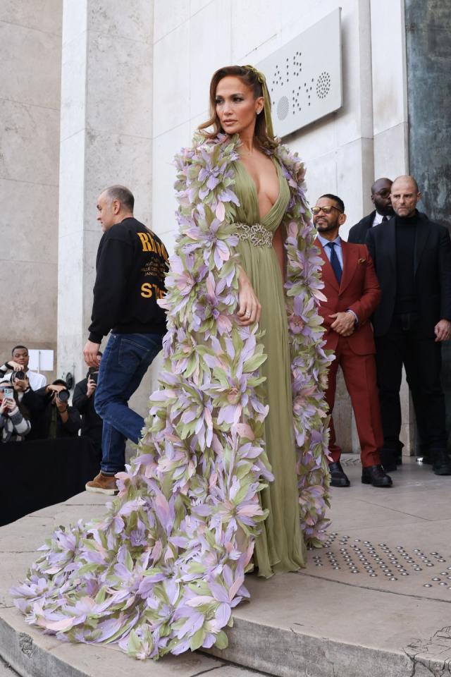 Jennifer Lopez Looks Bewitching in an Ornate Gown Fit for a Queen