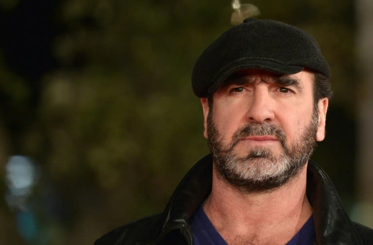 French former football player and actor Eric Cantona, pictured on October 19, 2015, stirred up a hornet's nest when he claimed that France coach Didier Deschamps was guilty of racial discrimination in his selection for Euro 2016