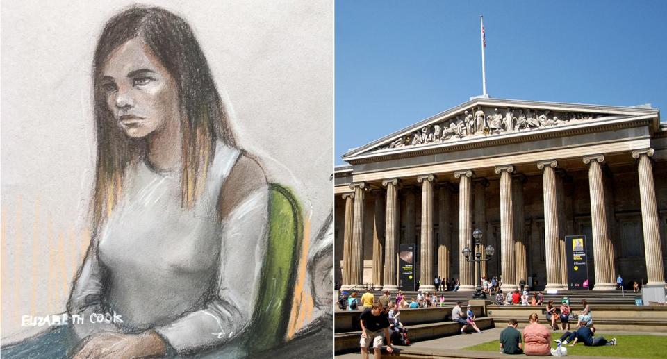 Safaa Boular planned a terror attack at the British Museum in London (Pictures: PA)