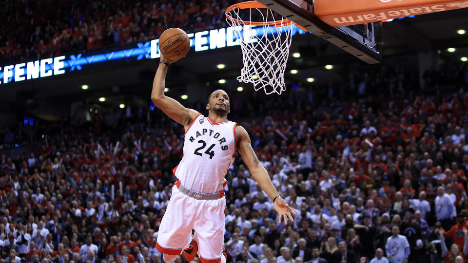 Norman Powell was productive for several years in Toronto and was a member of the Raptors' championship-winning team in 2019. (Photo by Vaughn Ridley/Getty Images)