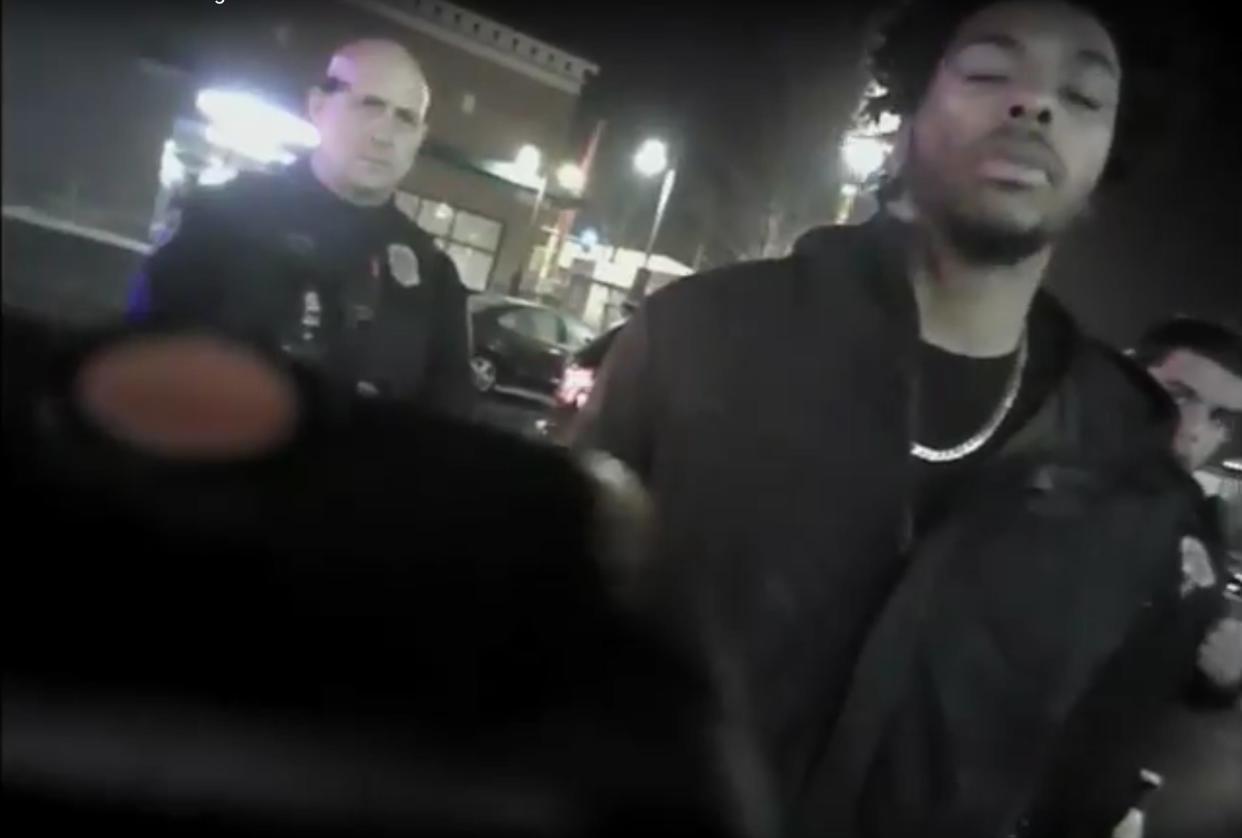 Sterling Brown being tased, handcuffed and arrested by Milwaukee Police.
