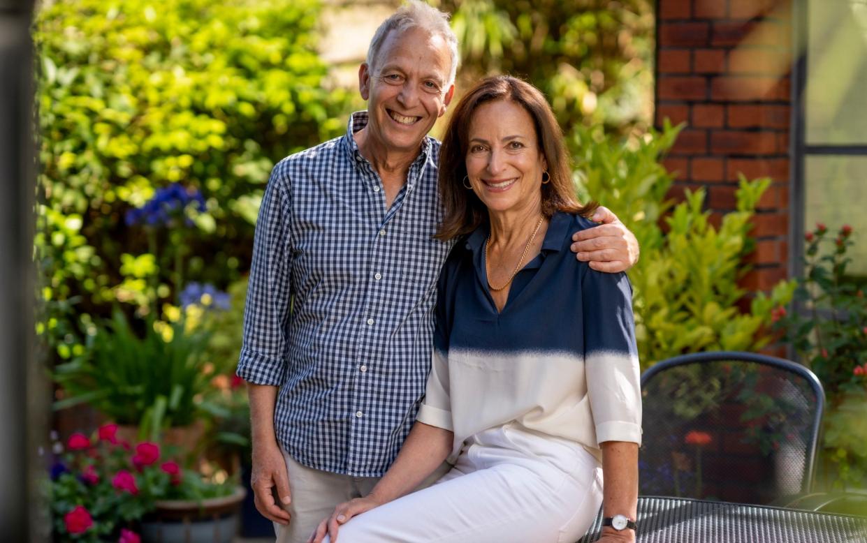 Linda Kelsey & her partner Ronny - Andrew Crowley