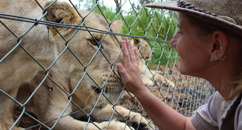 Jennifer Brown was critically injured in a vicious lion attack on Friday. Source: Facebook 