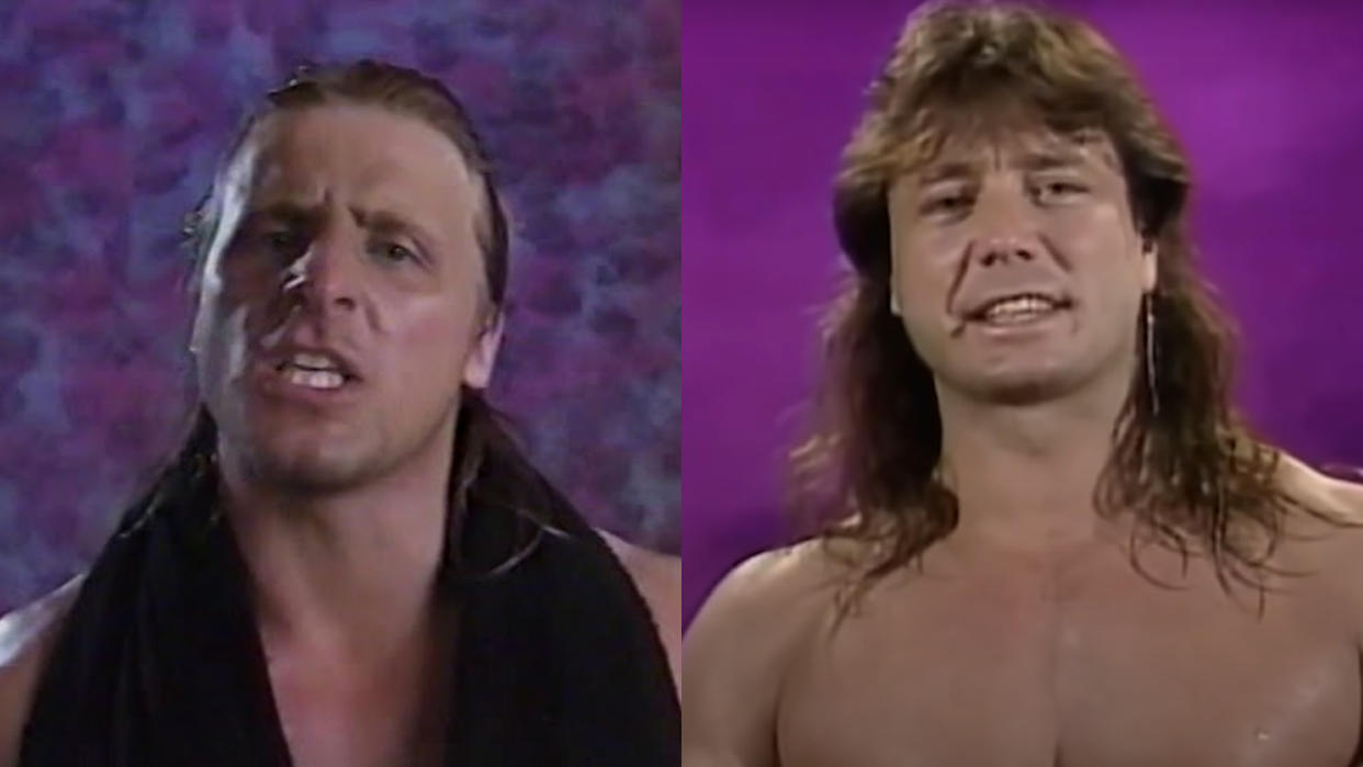  Owen Hart and Marty Jannetty on WWE TV 