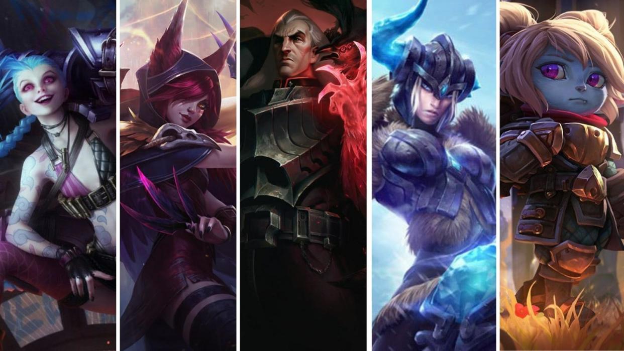 LoL Patch 12.8 is shaking up the meta with huge buffs to tanks Sejuani and Poppy, nerfs to ADC favourites Jinx and Xayah, and the arrival of Swain and his teamfight-breaking ultimate. Photo: Riot Games