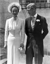 <p>The Prince of Wales had to consider a lot more than just what ring to propose with when he decided to marry Wallis Simpson in 1936, as he was forced to abdicate the throne first. He did just that, becoming the Duke of York and marrying Simpson in France in 1937. </p>