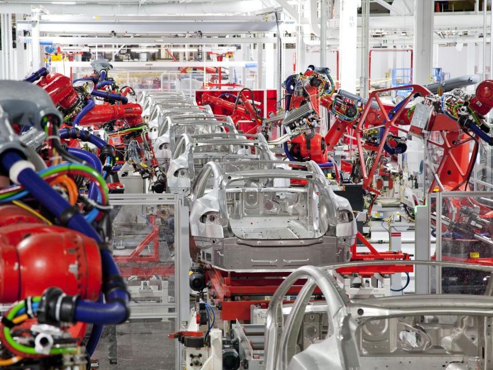 tesla fremont factory