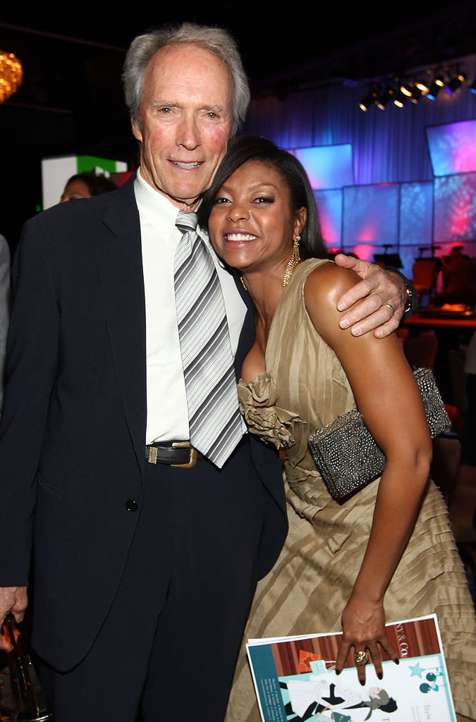 Hollywood Film Festival Awards Gala 2008 Clint Eastwood Taraji P Henson