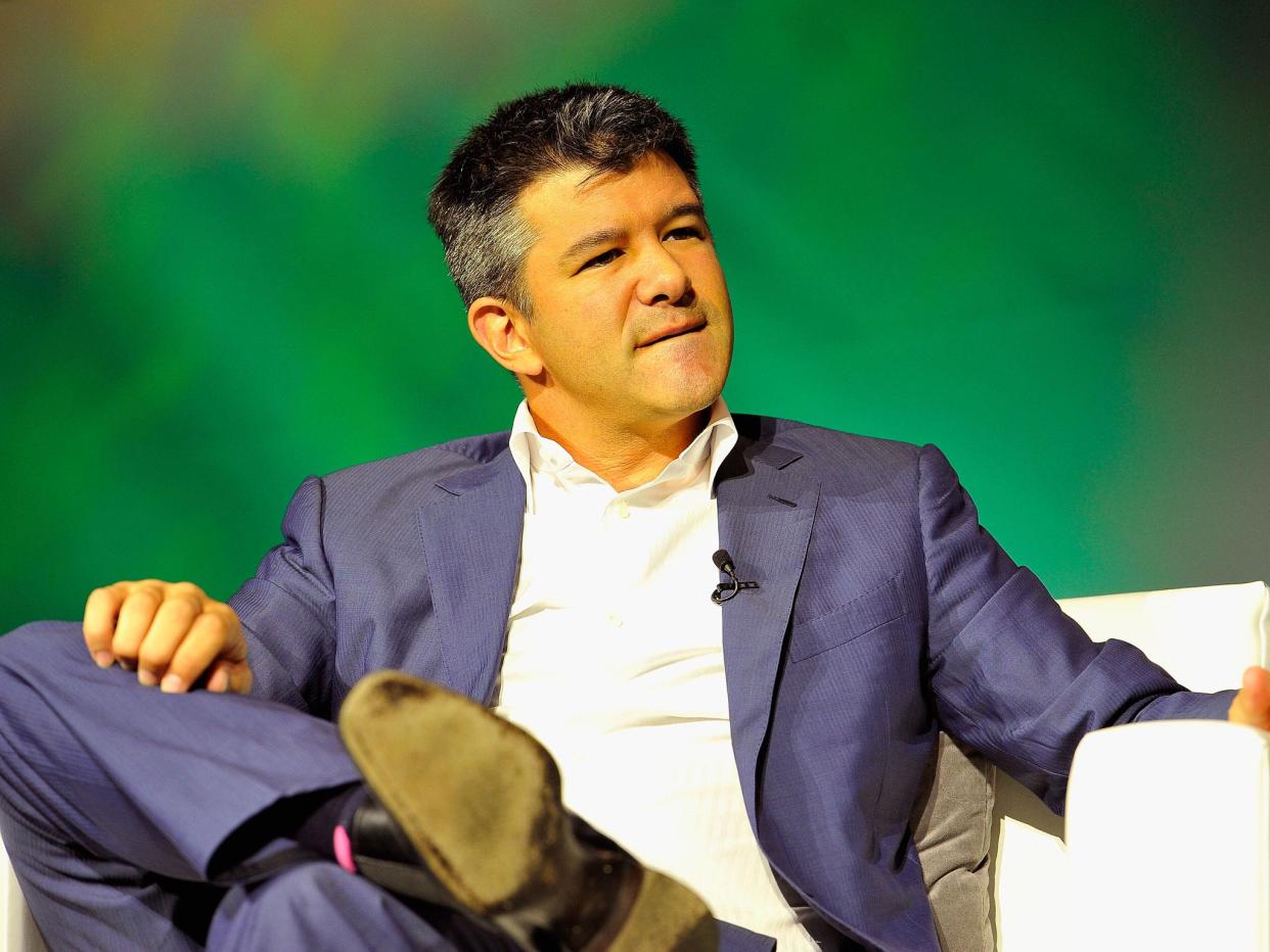 The petition reportedly calls for the board to bring Mr Kalanick back in an operational role, although it does not demand that he is reinstated as CEO: Getty