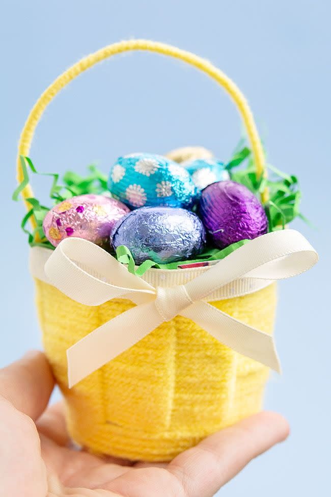 Mini Easter Basket Craft