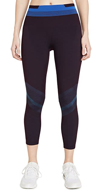 Black & White Workout Vortex Leggings for Women