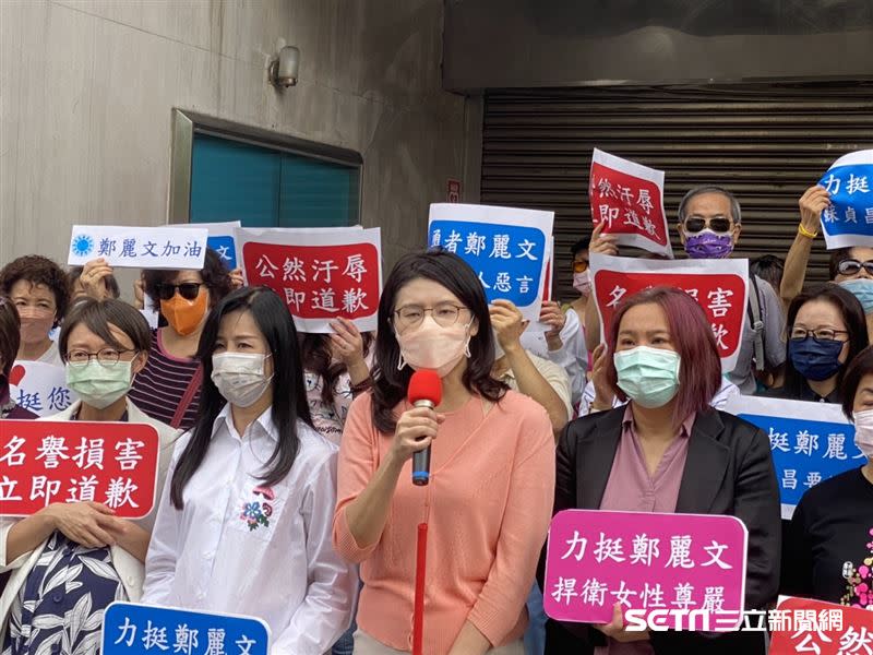 國民黨立委鄭麗文12日在立院總質詢時與蘇貞昌爆發激烈口角衝突。（圖／國民黨團提供）