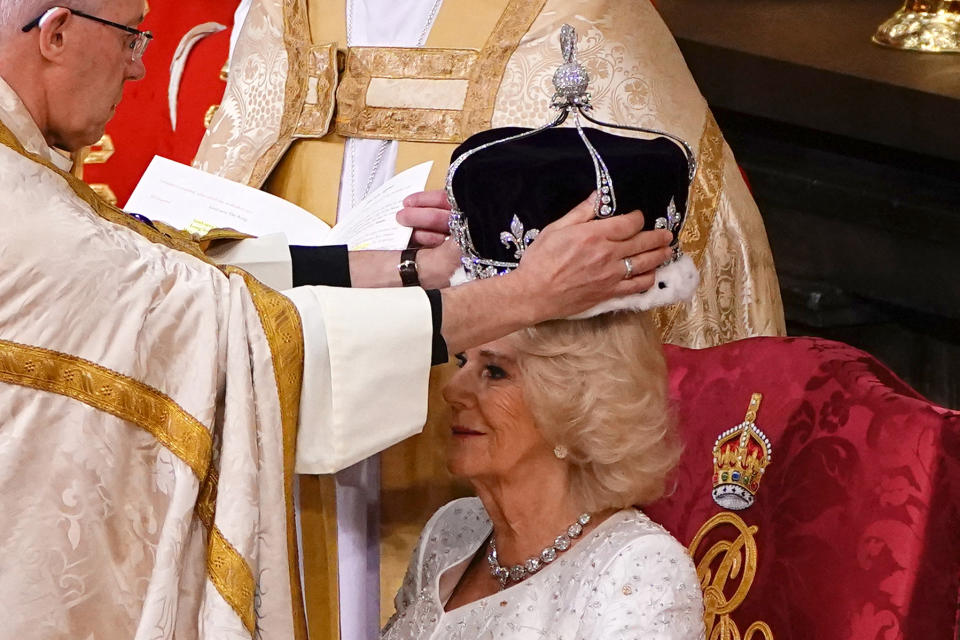Queen Camilla wird gekrönt