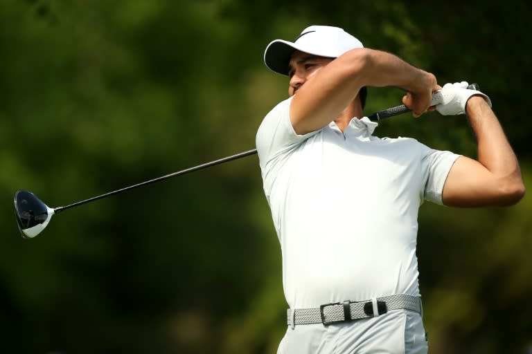 Jason Day withdrew during the first round of the World Golf Championships Match Play event in Austin, Texas, and put his golf on hold to be with his mother, Dening, after her lung cancer surgery on March 24