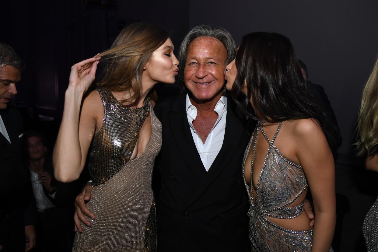 <p>Gigi Hadid, Mohamed Hadid and Bella Hadid attend the Victoria's Secret After Party at the Grand Palais on November 30, 2016 in Paris, France</p> (Dimitrios Kambouris/Getty Images for Victoria’s Secret))