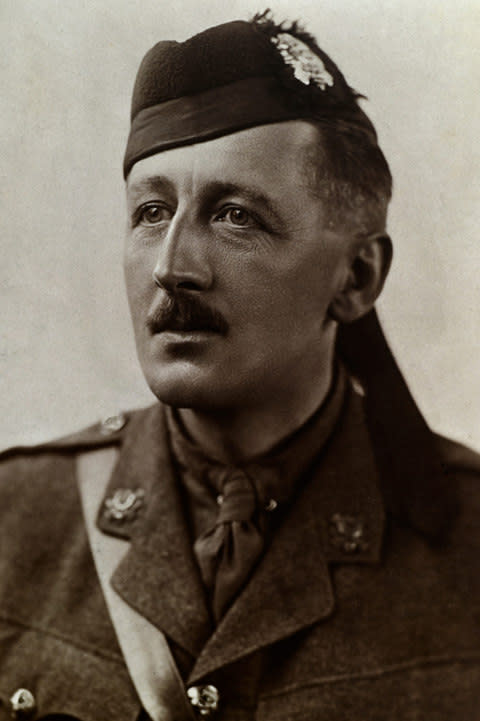 Lieutenant Colonel Bertie Anderson, the last of the brothers to die in the First World War - Credit: CHRISTOPHER COX  ©️LORD ASHCROFT