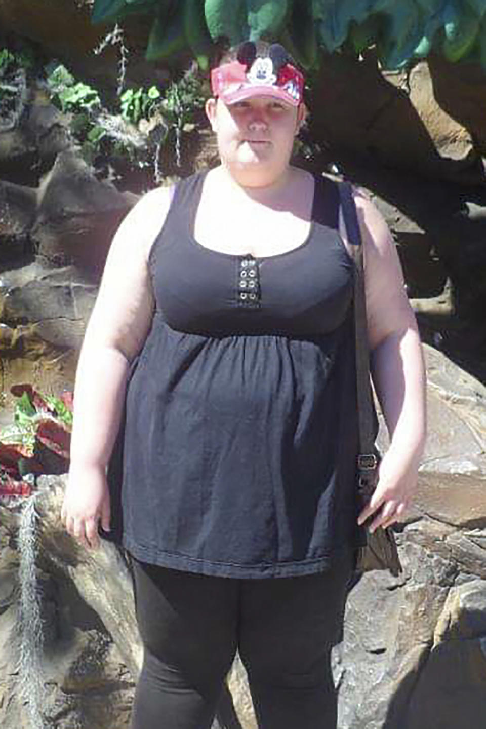 Sarah Wass pictured before her dramatic weight loss. [Photo: SWNS]