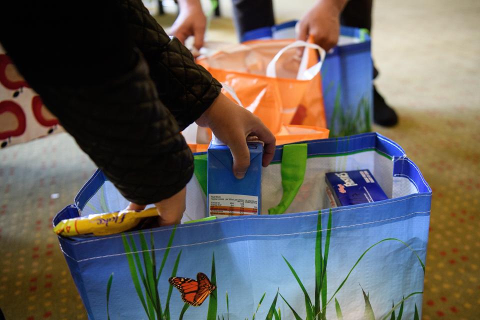 Charities such as the Trussell Trust, who run food banks, say benefit cuts have seen a spike in use (Leon Neal/Getty Images)