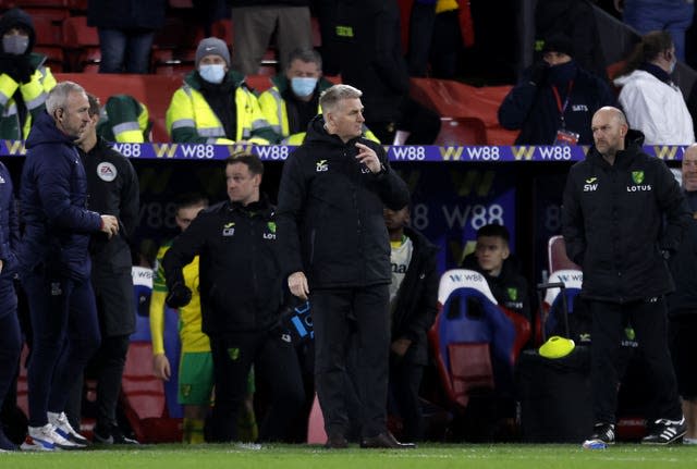 Dean Smith's Norwich were beaten